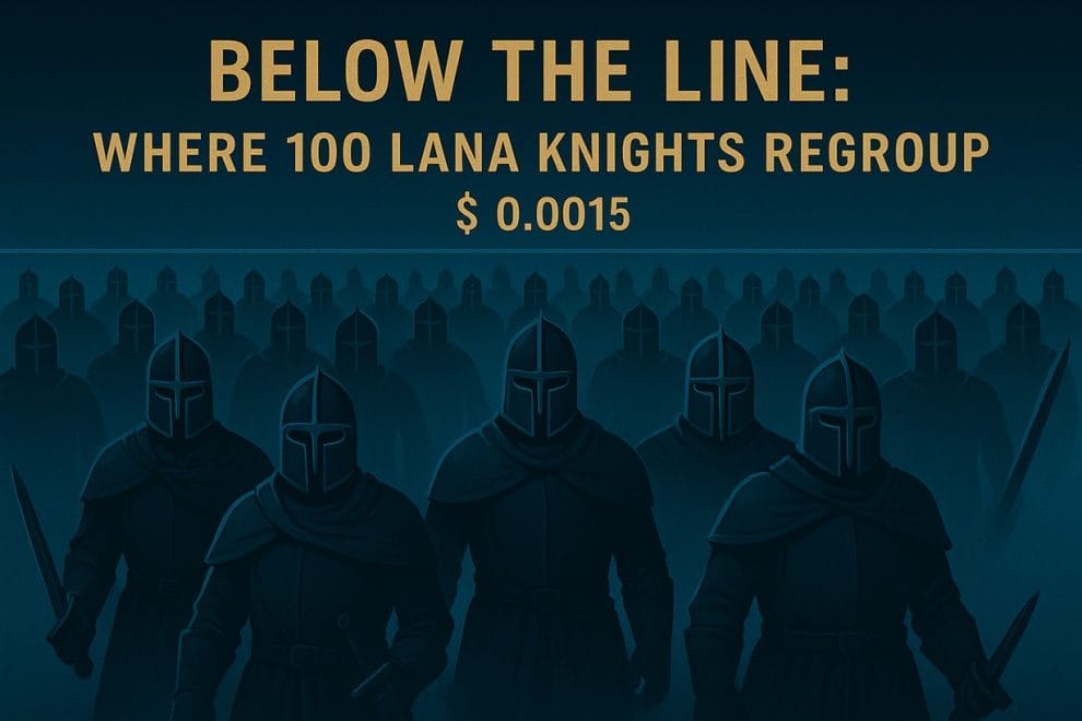 Lana Knights Below the Line Kriptovalute
