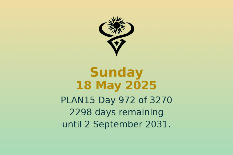 PLAN15 Day 972 Kriptovalute